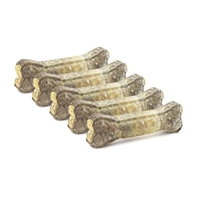 Afbeelding van DOGBOSS kauwbot van 100% natuurlijke ingrediënten in verschillende formaten en smaken (set 5 stuks met kabeljauw, 17 cm)