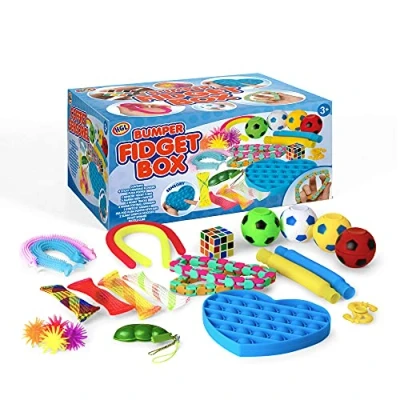 Afbeelding van HGL SV21083 Fidget Box, voor kinderen vanaf 3 jaar, 24 stuks, verschillende motieven en kleuren