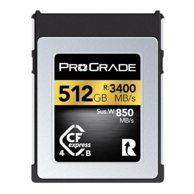 Afbeelding van ProGrade Digital CFexpress 4.0 Type B geheugenkaart 512GB (Goud)