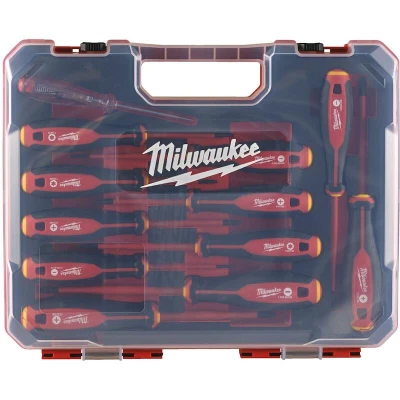 Afbeelding van Milwaukee Accessoires Tri Lobe VDE Schroevendraaierset 12 delig 4932479095