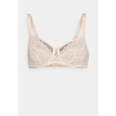 Afbeelding van Chantelle Floral Touch VERY Covering Beugel BH, Dames, Maat: 85D, Golden beige