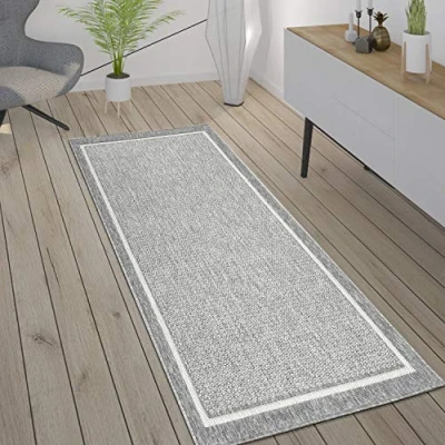 Afbeelding van Paco Home Binnen en buitenvloerkleed, terras balkon, weerbestendig Scandinavische stijl 80x150 cm
