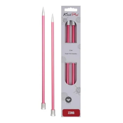 Afbeelding van KnitPro KP47244 Zing: Breipennen: Ended: 25cm x 6.50mm, Aluminium, Veelkleurig