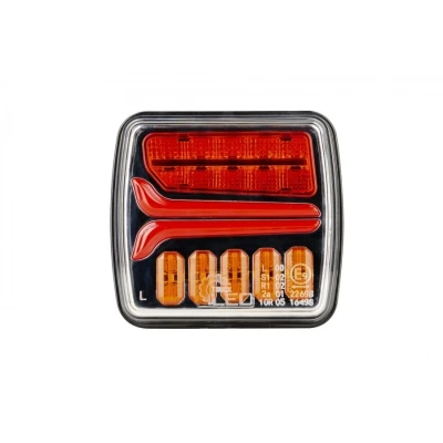 Afbeelding van LED achterlichtcombinatie 12 / 24V 4 in 1 34 Links