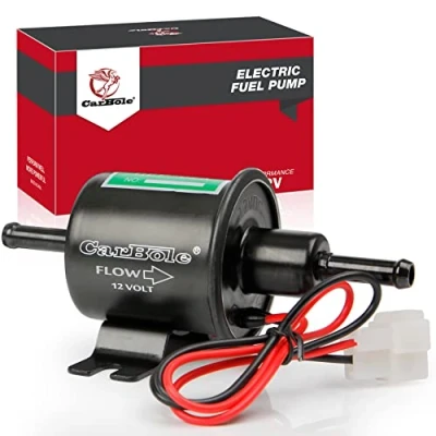 Afbeelding van CarBole Brandstofpomp 12 V HEP 02A benzinepomp 2,5 4 psi elektrische inline hogedrukbrandstofpomp, universeel voor benzine en diesel