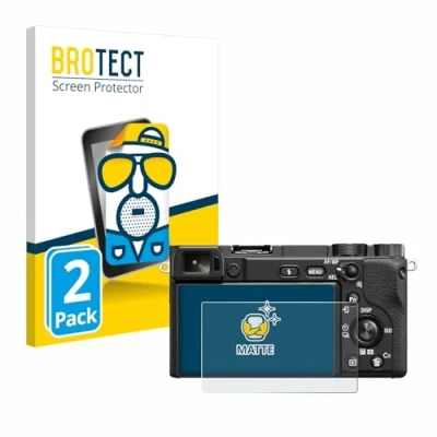 Afbeelding van BROTECT Screenprotector voor Sony Alpha 6400A Folie Beschermfolie matte (2 Stuks)