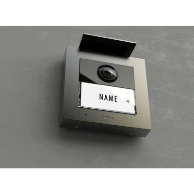 Afbeelding van m e modern electronics VDV 2010 A Buitenunit voor Video deurintercom Kabelgebonden, RFID Antraciet