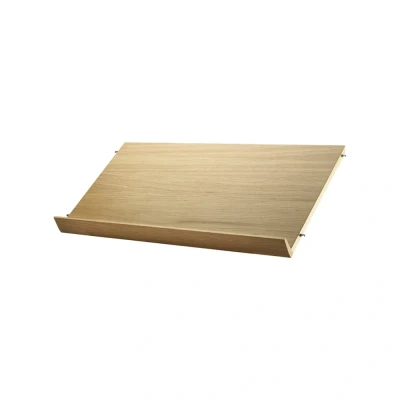 Afbeelding van String tijdschriftenrek hout eik, 78x30 cm