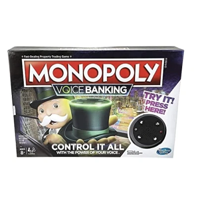 Afbeelding van Monopoly Voice Banking Elektronisch Gezinsbordspel voor leeftijden 8 en hoger