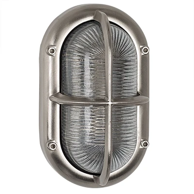 Afbeelding van Ks verlichting oculus nikkel opbouw buitenlamp 6683