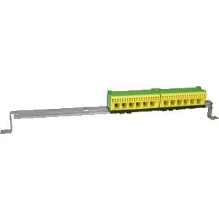 Afbeelding van Hager aardingsrail voor verdeler pe aansluiting quickconnect 16mm2 b 500mm ut92s