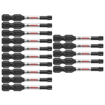 Afbeelding van Bosch ITT25215 15 st. 2 In. Torx # 25 Impact Tough Schroevendraaier Bit
