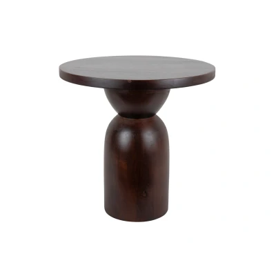 Afbeelding van Leitmotiv Bijzettafel Noche Large Donker hout