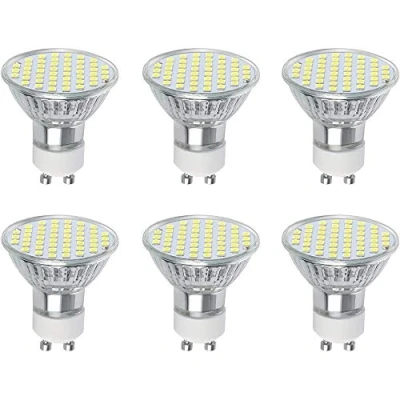Afbeelding van Vicloon GU10 LED Lamp, 3W Spot equivalent 30W halogeenlamp, 2700K, 300LM, 120 stralingshoek, pak van 6 (Koud wit)
