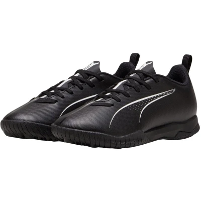 Afbeelding van Puma Ultra 5 PLAY TT JR Unisex Voetbalschoenen voor kunstgras kinderen, Maat: 37.5, Black/white Kunststof