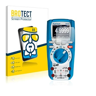 Afbeelding van BROTECT Screenprotector voor PeakTech 3440 Folie Beschermfolie Beschermglas transparant