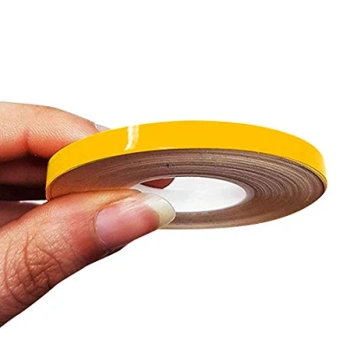 Afbeelding van 4R Quattroerre.it 10469 Trim Strepen zelfklevende strips voor auto&#039;s, geel, 5 mm x 10 mt