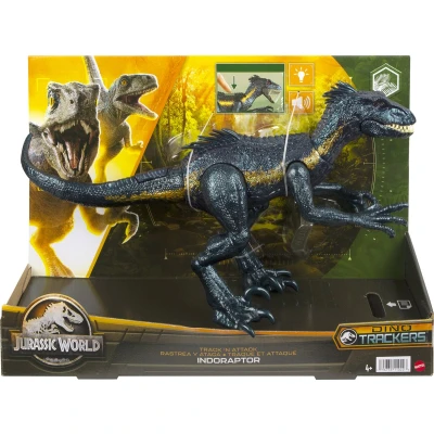 Afbeelding van Mattel Jurassic World Track N Attack Indorraptor Speelfiguur