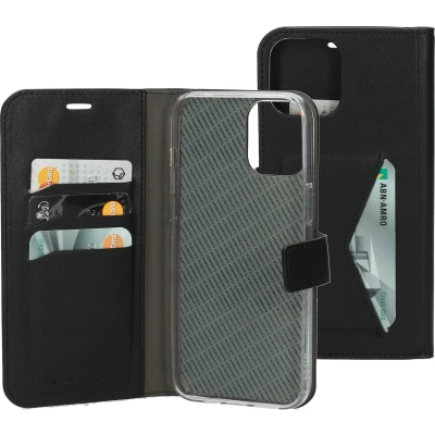 Afbeelding van Mobiparts Classic Wallet Case Apple iPhone 12 Pro Max Black