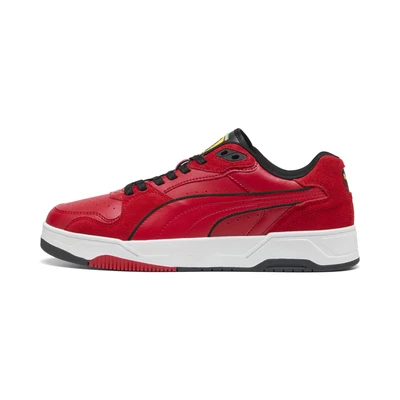 Afbeelding van Scuderia Ferrari RBD Break lage uniseks sneakers, Zwart/Rood, Maat 38,5 PUMA
