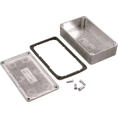 Afbeelding van Hammond Electronics 1550WJBK Universele behuizing Aluminium Zwart 1 stuk(s)