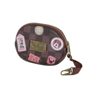Afbeelding van Karactermania Disney Minnie Mouse Reis Clip on Portemonnee Geldbeugel Bruin
