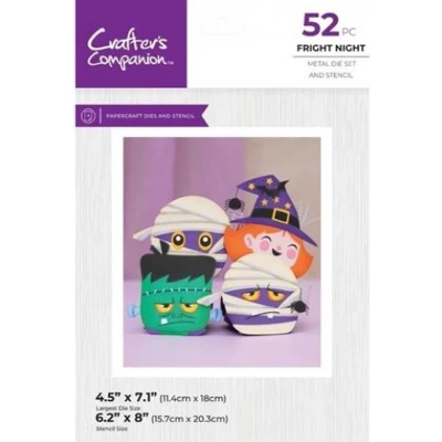 Afbeelding van CC Snijmal/Stencil Fright Night Treat Boxes