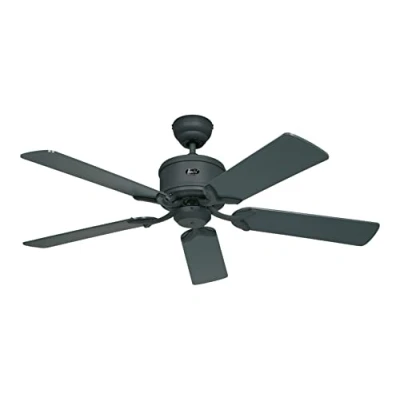 Afbeelding van CasaFan Eco Elements Plafondventilator 23 W (Ø x h) 132 cm 285 mm Grafiet lak