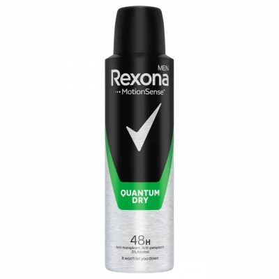 Afbeelding van Rexona Dry Quantum Mannen Deodorant Spuitbus 150 ml