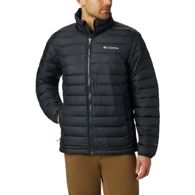 Afbeelding van Columbia Powder LITE Jacket Winterjas, Heren, Maat: Large, Black