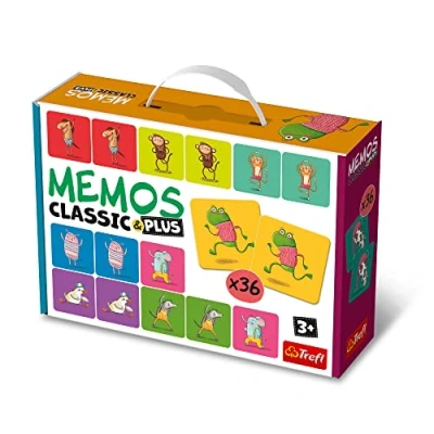 Afbeelding van Trefl Memos classic &amp; plus Bewegings en geluidsspel 02271 (Duits)