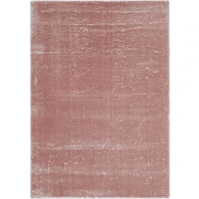 Afbeelding van andiamo Lambskin kunstbont pluizig tapijt slaapkamer geschikt als bedmat of bonttapijt woonkamer lamsvacht onderhoudsvriendelijk 165 x 230 cm roze