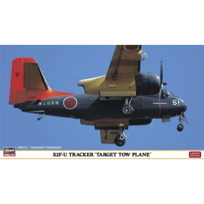 Afbeelding van 1:72 Hasegawa 02440NL Grumman S2F U Tracker Target Tow Plane met Nederlandse decals! Plastic Modelbouwpakket