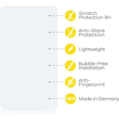 Afbeelding van upscreen Screenprotector voor Segway Ninebot KickScooter MAX G2D Folie Beschermfolie Beschermglas matte