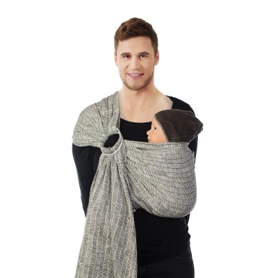 Afbeelding van Babylonia draagdoek BB sling Soft jungle gathered
