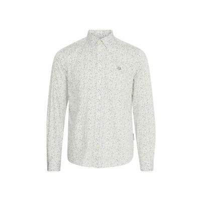 Afbeelding van Casual Friday Anton Floral AOP Overhemd, Heren, Maat: Large, Ecru