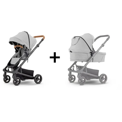 Afbeelding van Mutsy Kinderwagen Nexo+ Complete Concrete/Cognac