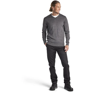 Afbeelding van Blaklader Chino stretch 1465 1830 Zwart D116