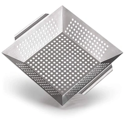 Afbeelding van Blumtal Metalen BBQ Rek voor de Barbecue Barbeque accesoires Groot formaat Metaal