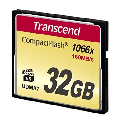 Afbeelding van Transcend Compact Flash 32GB 1000x