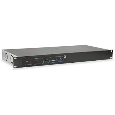 Afbeelding van LevelOne FGP 2602 Unmanaged Fast Ethernet (10/100) Power over (PoE) Zwart [FGP 2602W380]