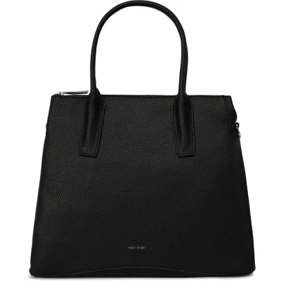 Afbeelding van Matt &amp; Nat Nevadalg Purity Satchel Black