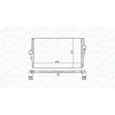 Afbeelding van Magneti Marelli Interkoeler 351319205220