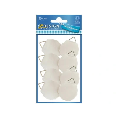 Afbeelding van Avery Av 3732 Schilderijhanger Z Design Home 30Mm Wit Pakje A 8 Stuks