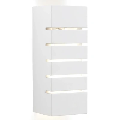 Afbeelding van Search Light Gypsum gips Wandlamp Wit 4274