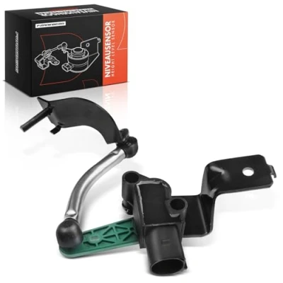 Afbeelding van Hoogtesensor niveauregeling linksvoor voor Q3 Caddy III IV CC E o S Golf P a T h r n u 2007 2019 3C0412521B