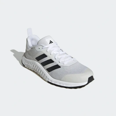 Afbeelding van adidas Performance Everyset Trainer Trainingsschoen, Dames, Maat: 36, Footwear white/core black/grey one Kunststof/ textiel