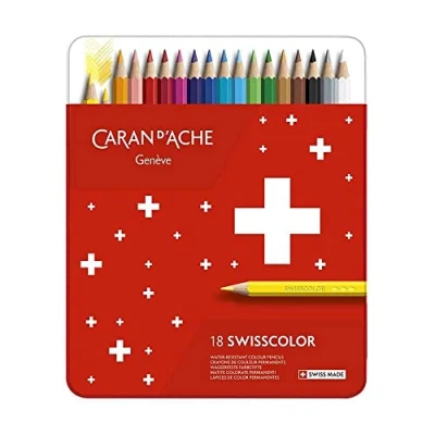 Afbeelding van Kleurpotloden Caran d&#039;Ache Swisscolor 18stuks ass