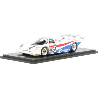 Afbeelding van Porsche 962C Spark Modelauto 1:43 1988 Bob Wollek / Mauro Baldi Brian Redman Uniroyal Goodrich