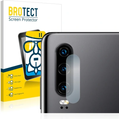 Afbeelding van BROTECT Screenprotector voor Huawei P30 (ALLEEN Camera Lens) Folie Beschermfolie Beschermglas transparant